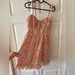 Rare Aerie Strawberry Summer Dress 🍓
